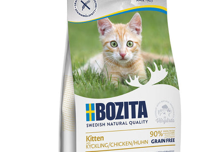 Bozita Kitten Grain-Free Chicken Cat Food – High-Protein Formula, 400g