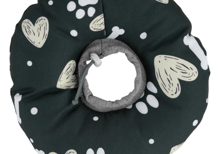 Biglo Soft Recovery Cone Dark Gray – Comfortable Protective Collar, Flexible Design