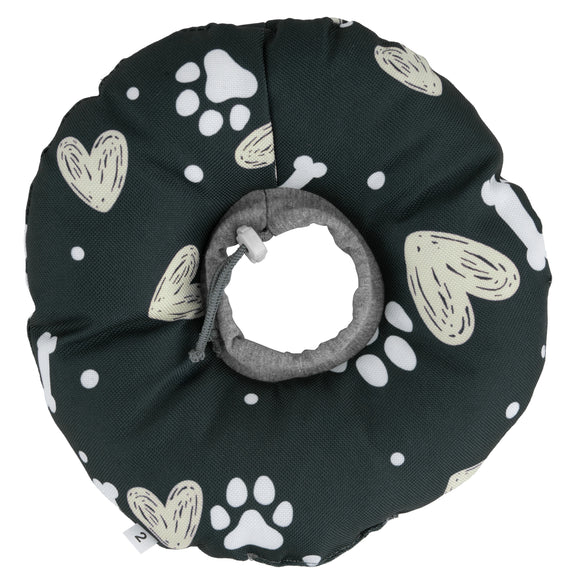 Biglo Soft Recovery Cone Dark Gray – Comfortable Protective Collar, Flexible Design