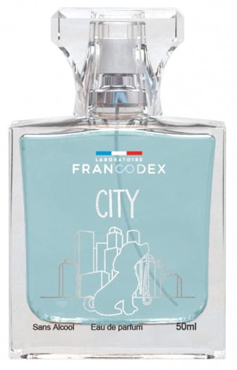 Francodex City Unisex Dog Perfume – Fresh Long-Lasting Scent, 50ml Spray Bottle