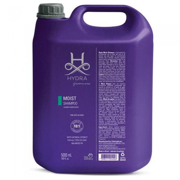 Hydra Groomers Moist Hydrating Shampoo 10:1 - 5 L