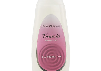 Iv San Bernard Vanesia Tea Tree Shampoo – Anti-Parasitic Formula with Tea Tree Oil, Gentle Cleansing