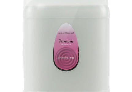 Iv San Bernard Vanesia Tea Tree Shampoo – Anti-Parasitic Formula with Tea Tree Oil, Gentle Cleansing