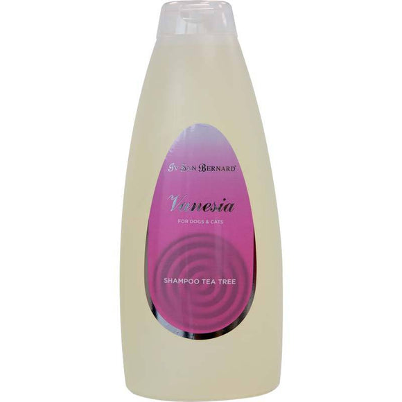 Iv San Bernard Vanesia Tea Tree Shampoo – Anti-Parasitic Formula with Tea Tree Oil, Gentle Cleansing