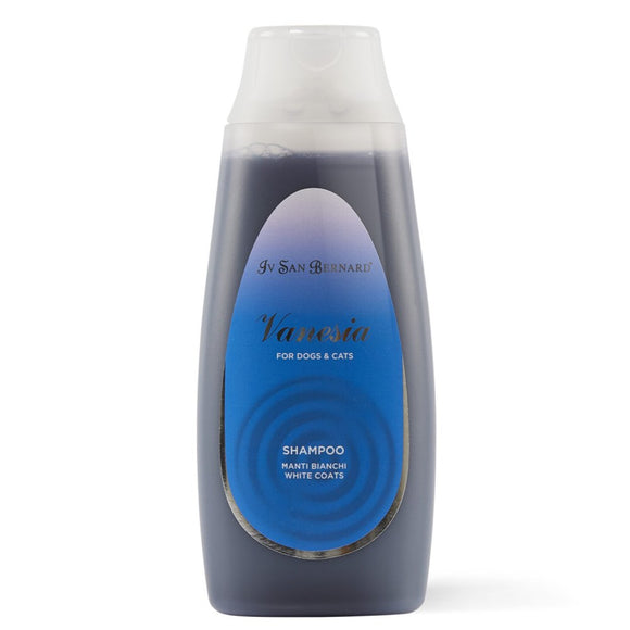 Iv San Bernard Vanesia White Coat Shampoo – Brightening Formula for White and Light-Colored Fur, 500ml