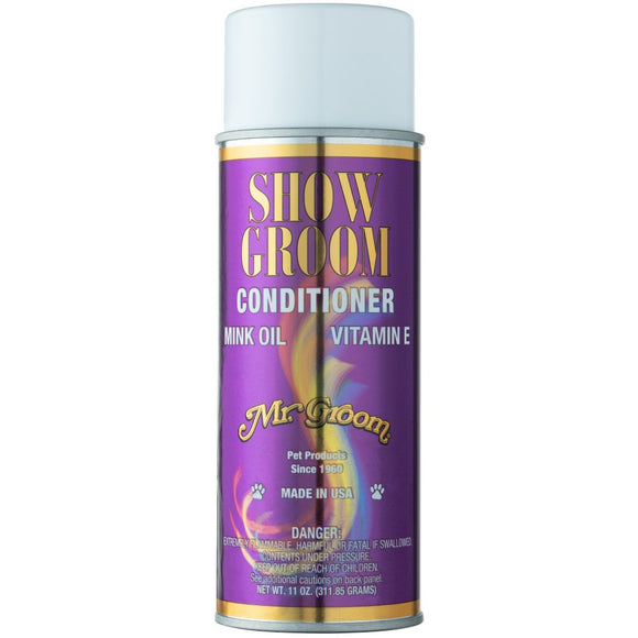Mr.Groom Show Groom Coat Conditioner 312g – Lightweight Shine-Enhancing Formula, Fast-Absorbing
