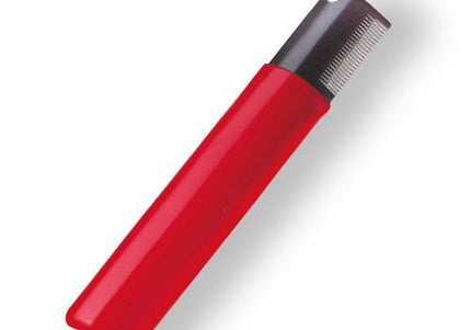 Tritra Classic Thick Trimmer – Heavy-Duty Red Grooming Tool with Ergonomic Grip