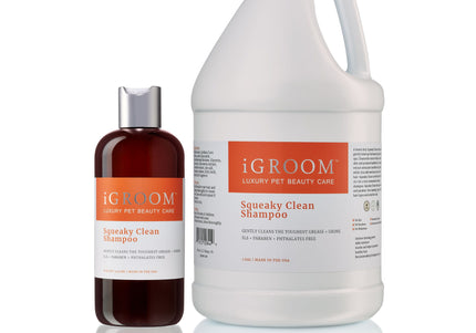 iGroom Squeaky Clean Shampoo – Gentle Deep-Cleansing Formula, 473ml Bottle
