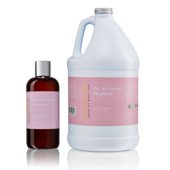 iGroom Oh So Gentle Fragrance-Free Puppy Shampoo – Mild, Hypoallergenic Formula, 473ml