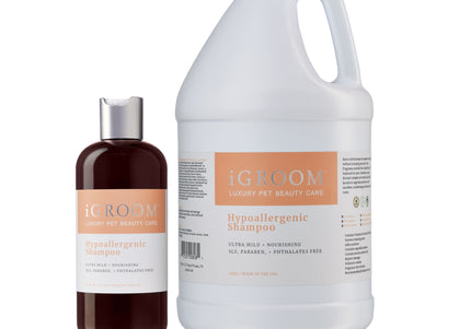 iGroom Hypoallergenic Shampoo – Gentle Cleansing Formula, 473ml, Ideal for Sensitive Skin