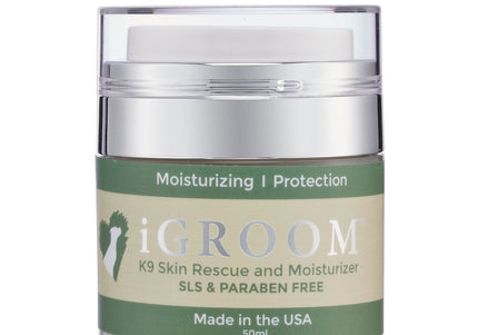 iGroom K9 Skin Rescue and Moisturizer – Protective Cream, 50ml, Fast-Absorbing Formula