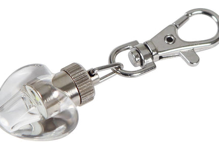 Kerbl Maxi Safe Flashing Heart Keychain – LED Indicator Light, Durable Design