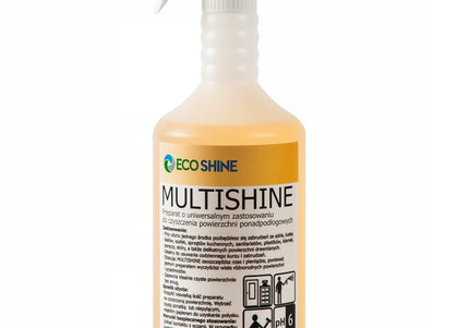 Eco Shine Multishine Universal Cleaning Agent – Versatile Above-Floor Surface Cleaner, 1L