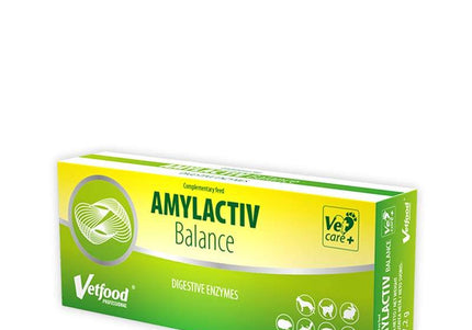Vetfood Amylactiv Balance Digestive Enzyme Capsules – 60 Count, Supports Healthy Digestion