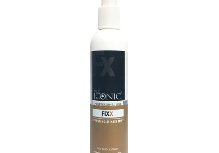 True Iconic Fixx Strong Hold Hair Mist 250ml – Long-Lasting Styling Spray, Fast-Drying Formula
