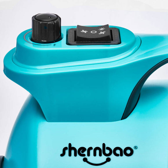 Shernbao Super Cyclone Table Grooming Dryer – Single-Engine, 2600W, High Airflow, Turquoise