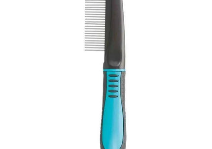 Trixie Medium-Spaced Rotating Needle Comb – Gentle Detangling Tool with Ergonomic Handle