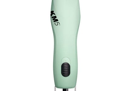 Wahl KM5 Professional Two-Speed Cordless Clipper – Moser 10F Blade, 2mm, Neomintgreen