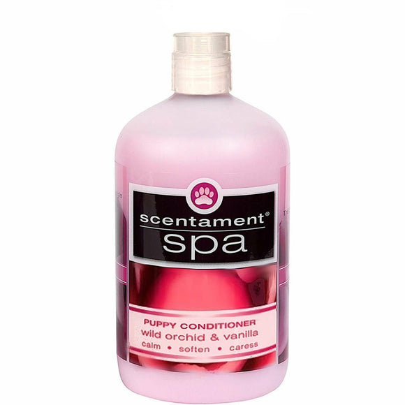Best Shot Scentament Spa Puppy Conditioner Wild Orchid & Vanilla – Hypoallergenic Gentle Formula, 473ml
