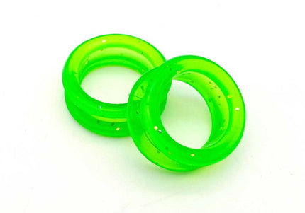 GroomStar Scissor Rings – 21mm Diameter, Purple Silicone Set of 2, Ergonomic Comfort