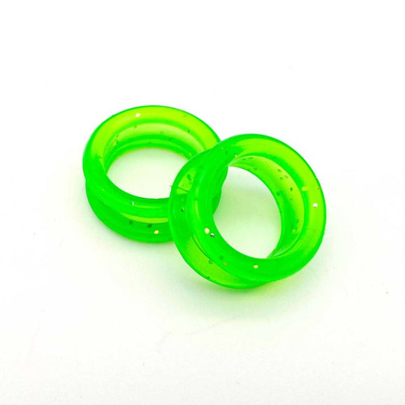 GroomStar Scissor Rings – 21mm Diameter, Purple Silicone Set of 2, Ergonomic Comfort