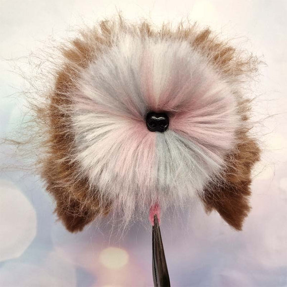 Training Grooming Head – Realistic Practice Model with Durable Synthetic Fur, Life-Size Design