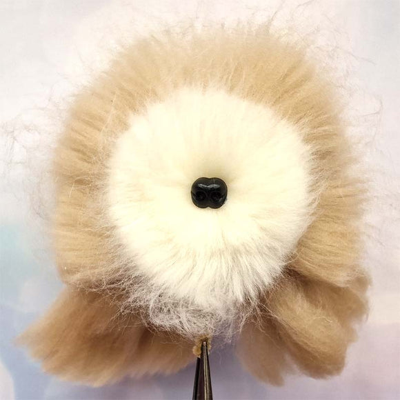 Training Grooming Head – Realistic Practice Model with Durable Synthetic Fur, Life-Size Design