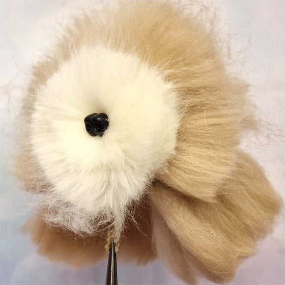 Training Grooming Head – Realistic Practice Model with Durable Synthetic Fur, Life-Size Design