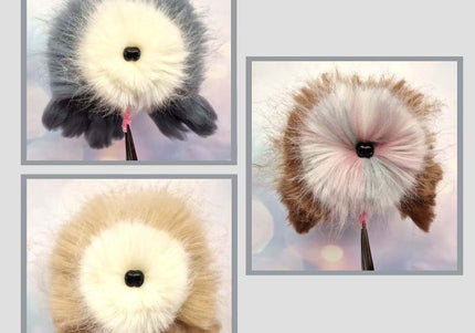 Training Grooming Head – Realistic Practice Model with Durable Synthetic Fur, Life-Size Design