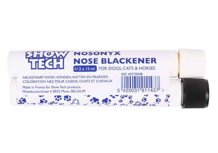 Show Tech Nosonyx Nose Blackener – Dual 15ml Set, Long-Lasting Color Formula for Noses