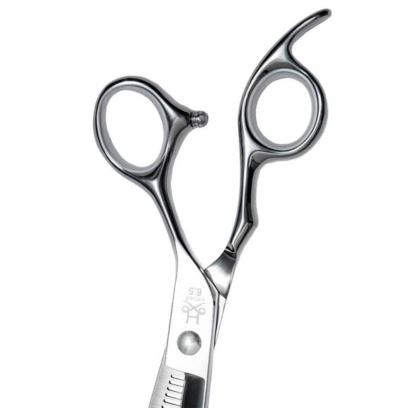 Hydra Glow Thinner – Professional 6.5 Inch Half-Threading Scissors, 40 Teeth Precision