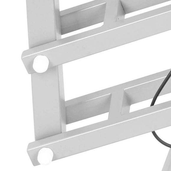 Shernbao Round Grooming Table – Pneumatic Lift, 60cm Diameter, Pink Non-Slip Top