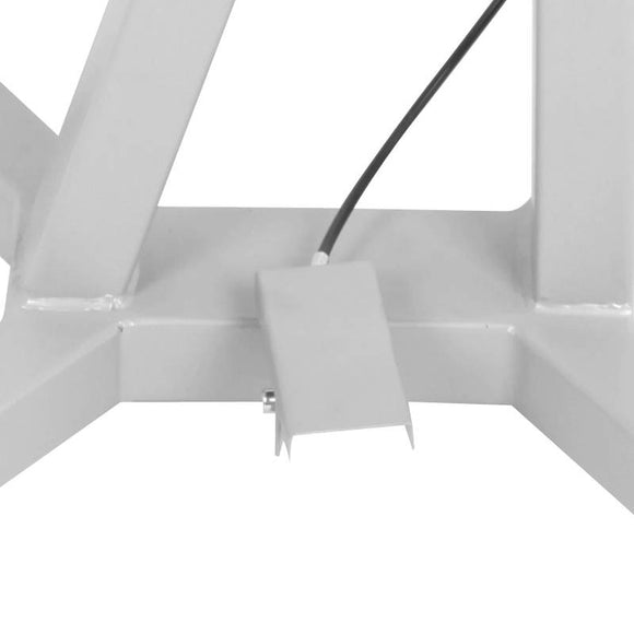 Shernbao Round Grooming Table – Pneumatic Lift, 60cm Diameter, Pink Non-Slip Top