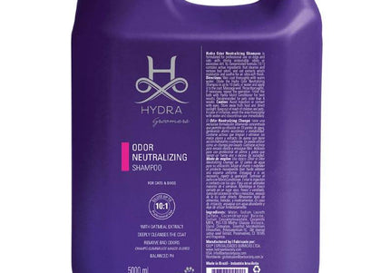 Hydra Professional Odor Neutralizing Shampoo – Concentrated 10:1 Formula, Refreshing Scent, 5L