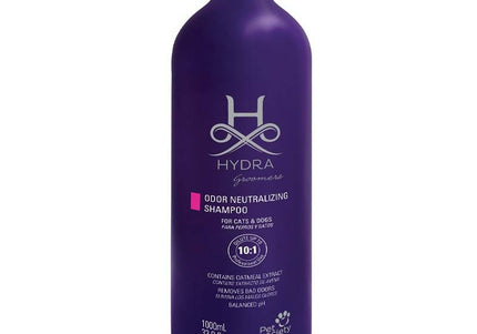 Hydra Professional Odor Neutralizing Shampoo – Concentrated 10:1 Formula, Refreshing Scent, 1L