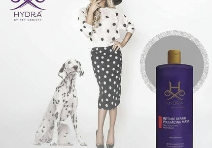 Hydra Professional Intense Repair Volumizing Mask – Regenerating Formula, Boosts Coat Volume, 480ml