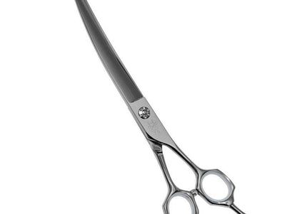 Hydra Glow Curved Grooming Scissors – Professional 7.5 Inch Precision Styling Tool