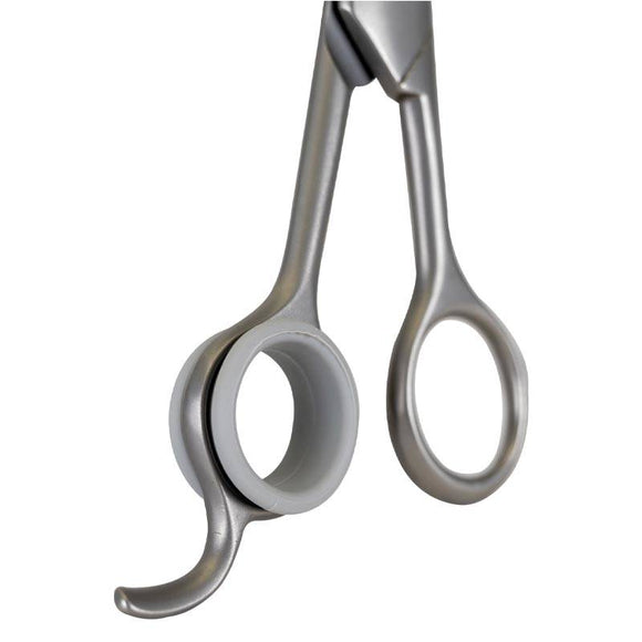 Show Tech Scissor Finger Ring – Gray 20mm Diameter, Comfortable Grip Accessory