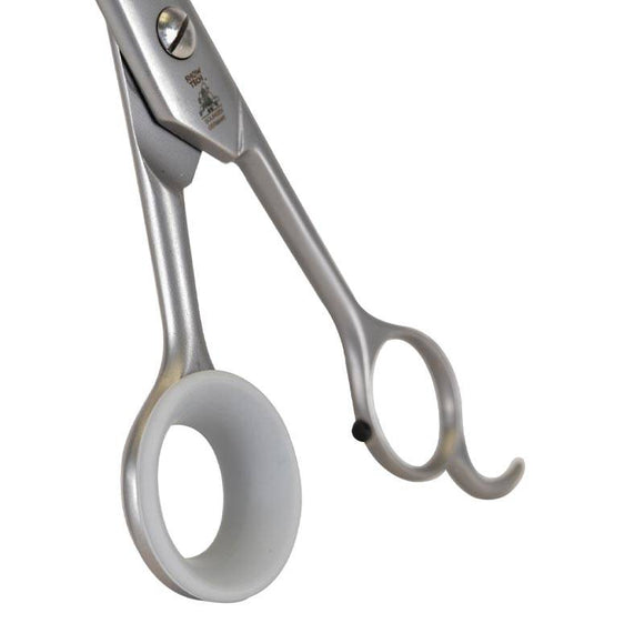 Show Tech Thumb Scissors Ring – Gray Silicone, 20mm Diameter, Ergonomic Grip