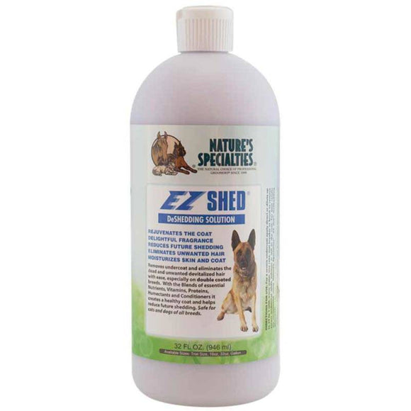 Nature's Specialties Ez Sheed DeShedding Conditioner – Concentrated Anti-Shedding Formula, 3.8L