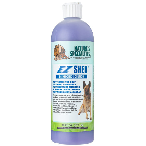 Nature's Specialties Ez Sheed DeShedding Conditioner – Concentrated Anti-Shedding Formula, 3.8L