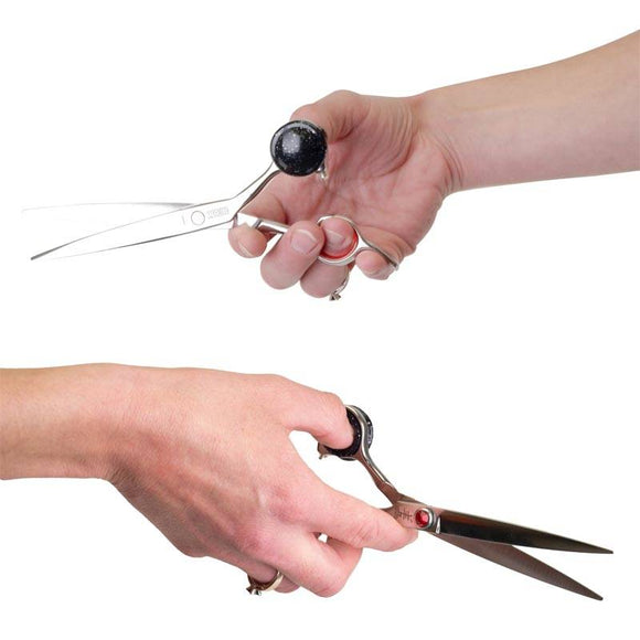 Show Tech Scissor Training Ring – Ergonomic Learning Aid, 21mm, Set of 2 Pieces