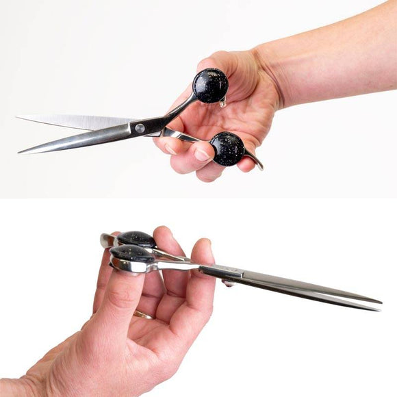 Show Tech Scissor Training Ring – Ergonomic Learning Aid, 21mm, Set of 2 Pieces