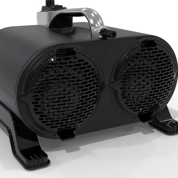 Shernbao Typhoon Dual-Motor Table Dryer – 3000W High-Performance, 150L/s, Black Finish