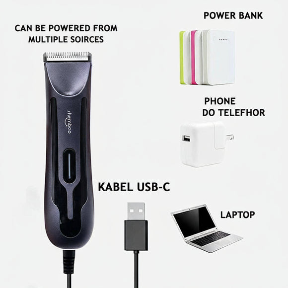 Shernbao PGT-420 Cordless Grooming Trimmer – Precision Razor with Lightweight Ergonomic Design