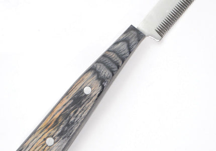 Easy Trimm Wooden Handle Trimmer – Fine Blade, Lightweight and Precise Grooming Tool