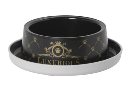 Luxurious Trendy Dinner Small Pet Bowl – Modern Design, 350ml Capacity, Easy-Clean Surface