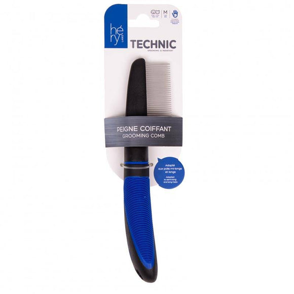 Hery Medium Grooming Comb – 37 Stainless Steel Needles, 2.5cm Length, Durable Design