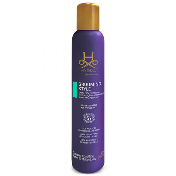 Hydra Groomers Grooming Style Finishing Varnish 300ml – Shine-Enhancing, Fast-Drying Spray