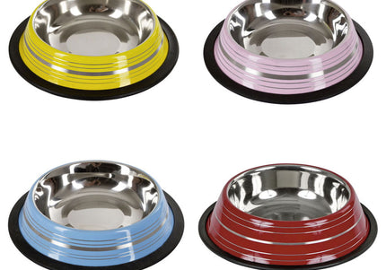 Kerbl Stainless Steel Bowl – Durable 450ml Feeding Dish with Easy-Clean Surface